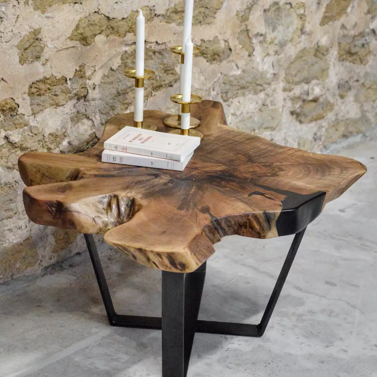 Table basse "Noyer Grande"