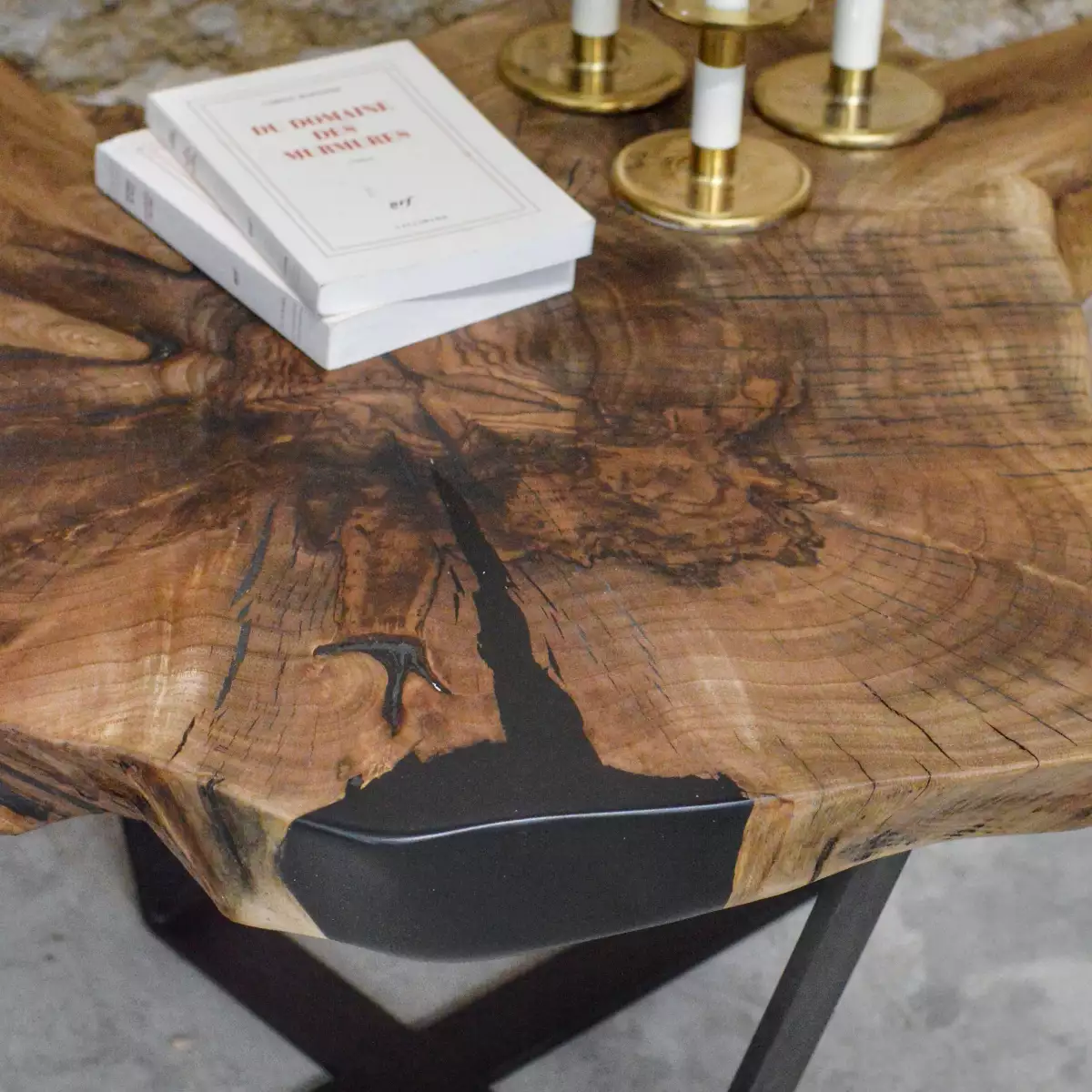 Table basse "Noyer Grande"