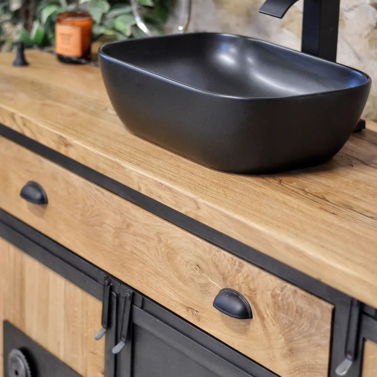 Meuble salle de bain Authentic Oak